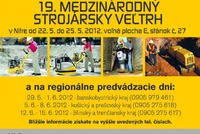 19. MEDZINÁRODNÝ STROJÁRSKY VEĽTRH a