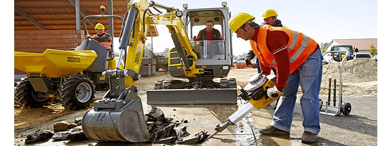 Pásové rýpadlo Wacker Neuson 803