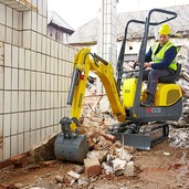 Wacker Neuson 803 všestranné minirýpadlo do úzkych priestorov